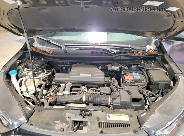 5J6RW2H23ML013086 2021 HONDA CR-V Gray Vista del compartimento del motor