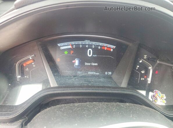 5J6RW2H26ML008514 2021 HONDA CR-V Red Widok zestawu wskaźników