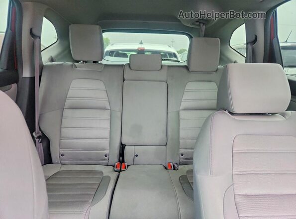 5J6RW2H26ML008514 2021 HONDA CR-V Red Widok tylnych siedzeń