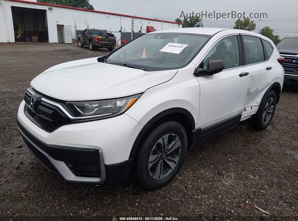 5J6RW2H27LA014672 2020 HONDA CR-V White Առջևի ձախ երեք քառորդ տեսարան
