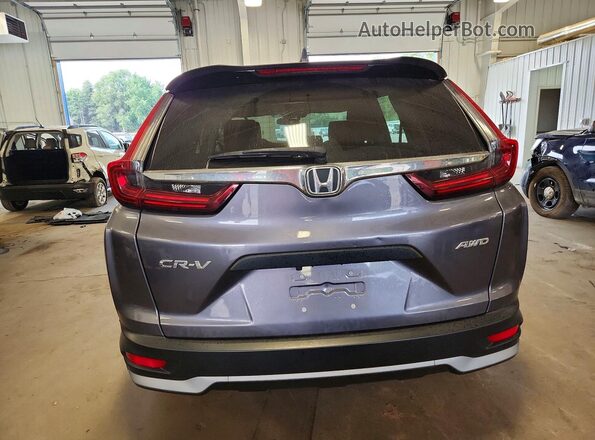 5J6RW2H27LL029533 2020 HONDA CR-V Gray Rear view