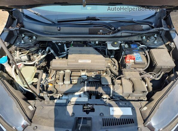 5J6RW2H28LA004538 2020 HONDA CR-V Black Vista del compartimento del motor