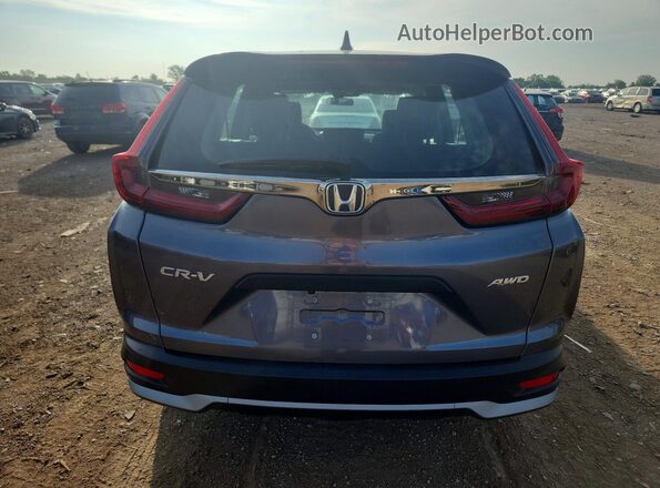 5J6RW2H2XLL003363 2020 HONDA CR-V Gray Rear view