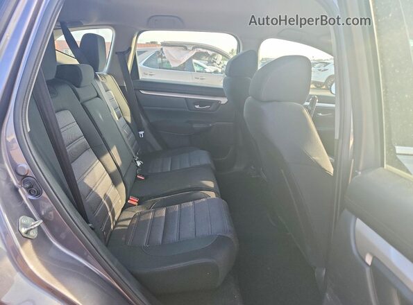 5J6RW2H2XLL003363 2020 HONDA CR-V Gray Rear seats view