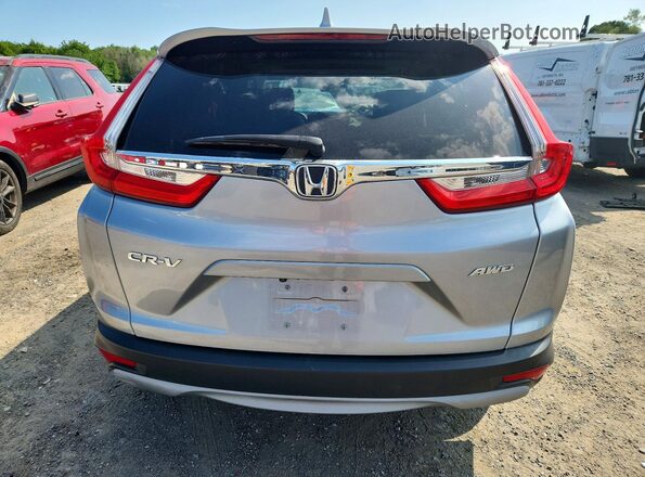 5J6RW2H50JL037075 2018 HONDA CR-V Gray Հետևի տեսք