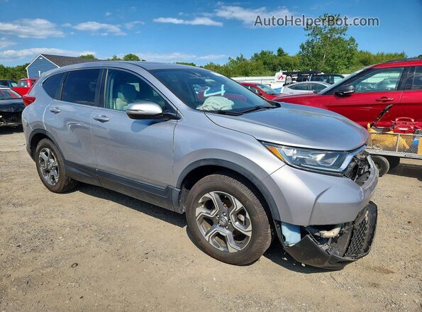 5J6RW2H50JL037075 2018 HONDA CR-V Gray Առջևի աջ