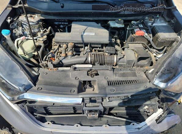 5J6RW2H50JL037075 2018 HONDA CR-V Gray Շարժիչի բաժամունքի տեսք