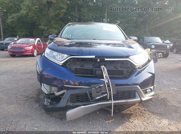 5J6RW2H50KL004059 2019 HONDA CR-V Blue ხელსაწყოთა პანელის ხედი
