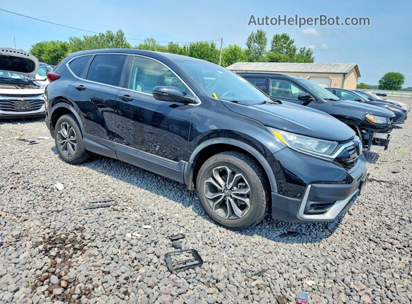 5J6RW2H50LL006508 2020 HONDA CR-V Black Delantero derecho