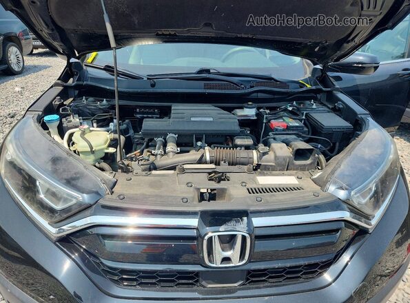 5J6RW2H50LL006508 2020 HONDA CR-V Black Vista interior trasera