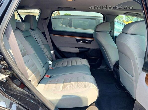 5J6RW2H50LL006508 2020 HONDA CR-V Black Vista de los asientos traseros