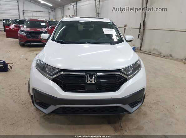5J6RW2H50MA000608 2021 HONDA CR-V White Instrument cluster view