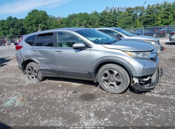 5J6RW2H51HL050671 2017 HONDA CR-V Silver Вид задньої частини салону
