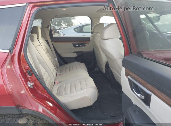 5J6RW2H51JL011102 2018 HONDA CR-V Red Widok naklejki z numerem VIN