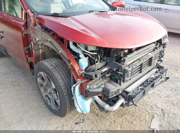 5J6RW2H51JL011102 2018 HONDA CR-V Red Widok z przodu