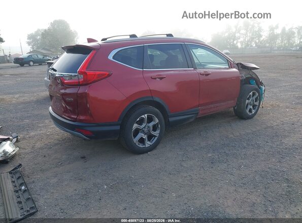 5J6RW2H51JL011102 2018 HONDA CR-V Red Tył prawy