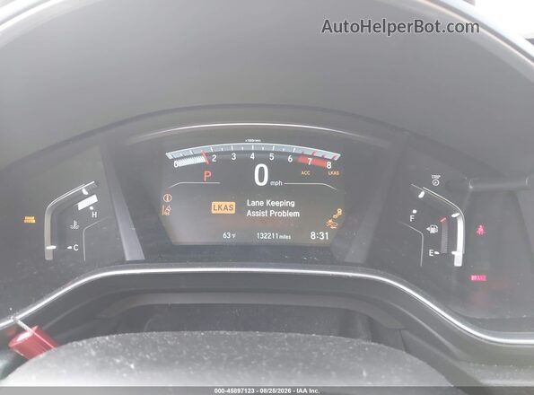 5J6RW2H51JL011102 2018 HONDA CR-V Red Widok tylnych siedzeń