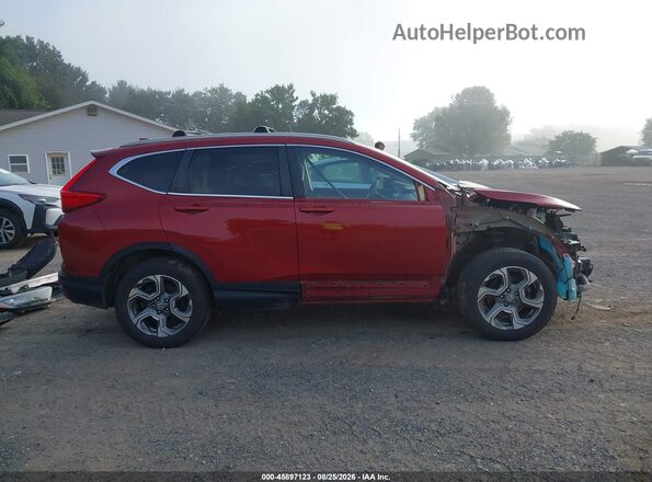 5J6RW2H51JL011102 2018 HONDA CR-V Red Widok wnętrza 360 stopni