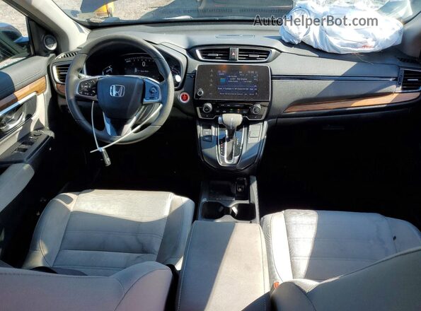 5J6RW2H51KA005135 2019 HONDA CR-V Gray წინა პანელის ხედი