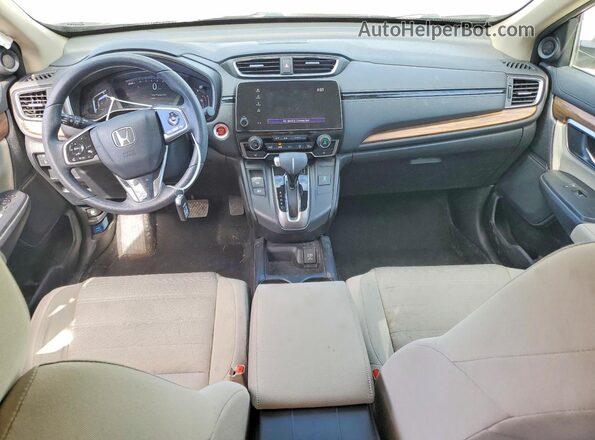 5J6RW2H51KL002935 2019 HONDA CR-V Tan Widok deski rozdzielczej