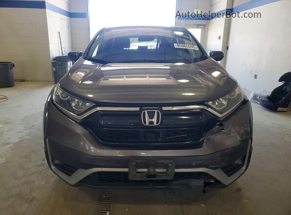 5J6RW2H51LA019859 2020 HONDA CR-V Gray Front view
