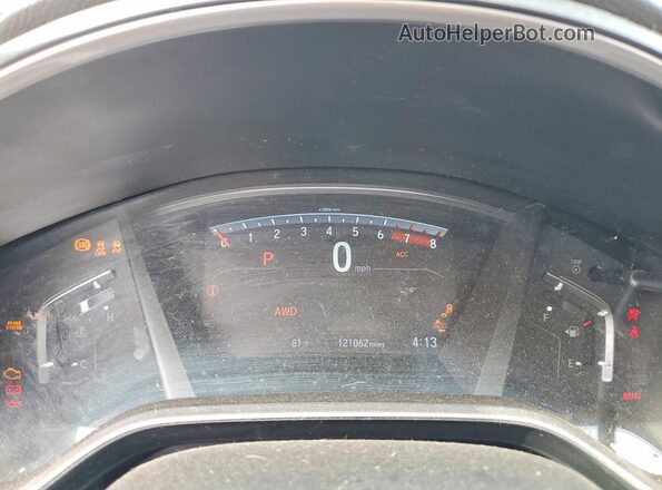 5J6RW2H51LL039713 2020 HONDA CR-V Silver ხელსაწყოთა პანელის ხედი