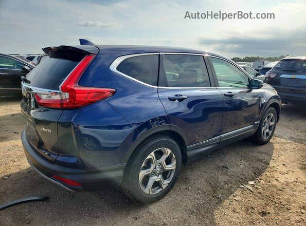 5J6RW2H52HL062103 2017 HONDA CR-V Blue Trasero derecho