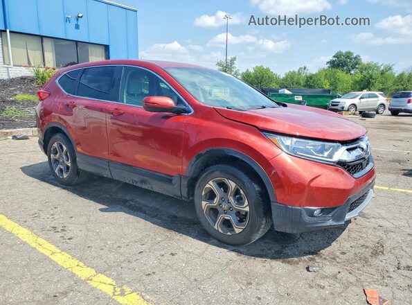5J6RW2H52HL063770 2017 HONDA CR-V Red Передня права чверть