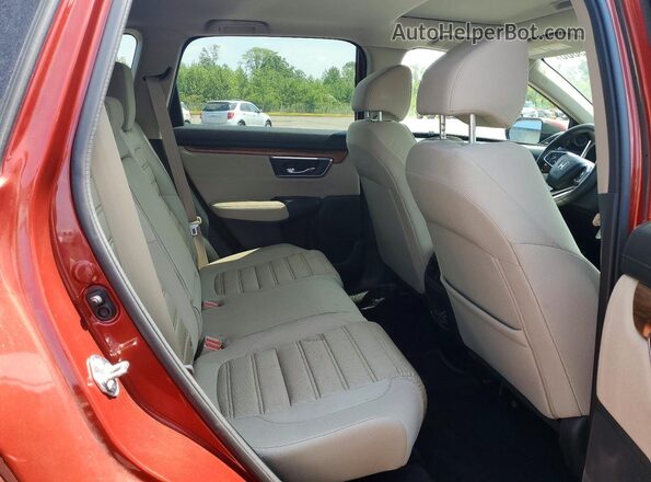 5J6RW2H52HL063770 2017 HONDA CR-V Red Вид задньої частини салону