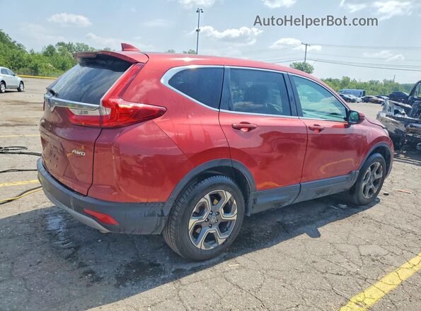 5J6RW2H52HL063770 2017 HONDA CR-V Red Задня права чверть