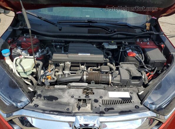 5J6RW2H52HL063770 2017 HONDA CR-V Red Вид підкапотного простору