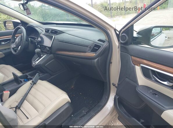 5J6RW2H52JL015210 2018 HONDA CR-V Beige Front interior view