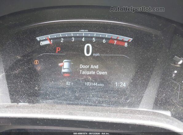 5J6RW2H52JL015210 2018 HONDA CR-V Beige Rear seats view