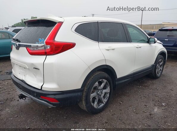 5J6RW2H52JL032993 2018 HONDA CR-V Белый Задняя правая четверть