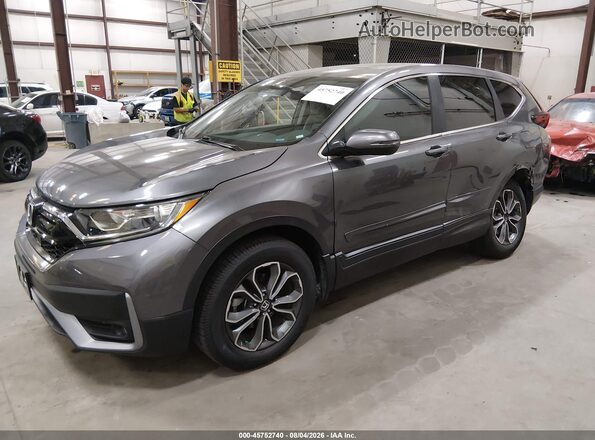 5J6RW2H52LA014945 2020 HONDA CR-V Gray Vista tres cuartos delantera izquierda