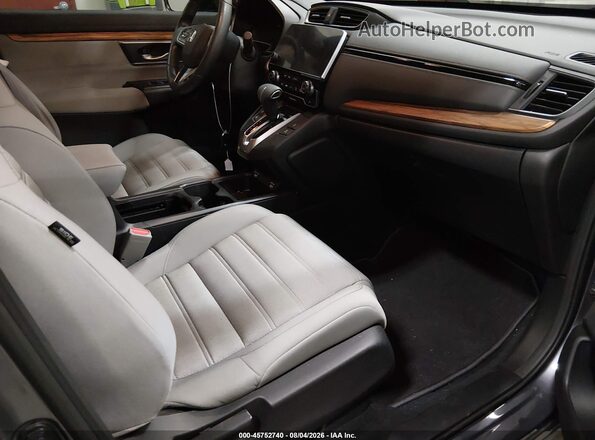 5J6RW2H52LA014945 2020 HONDA CR-V Gray Vista interior delantera