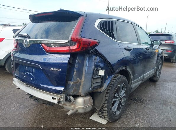 5J6RW2H52LL005991 2020 HONDA CR-V Blue Հետևի աջ
