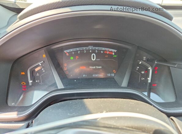 5J6RW2H52MA012131 2021 HONDA CR-V Gray Vista del cuadro de instrumentos