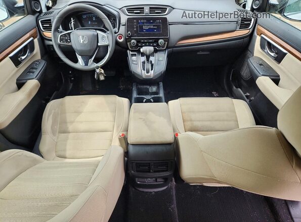 5J6RW2H53HL025643 2017 HONDA CR-V White Вид панелі приладів