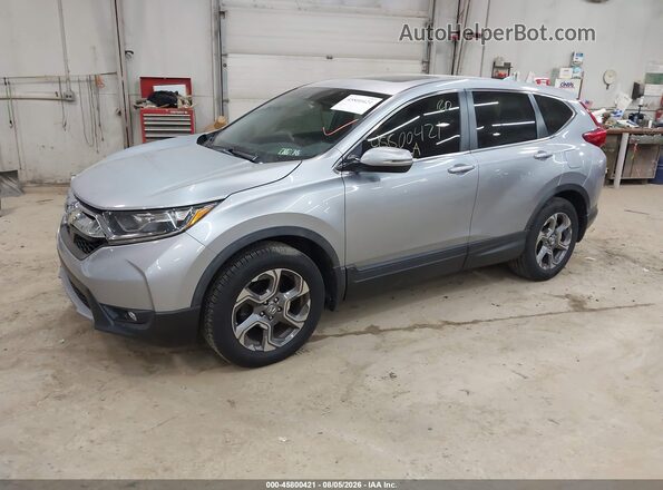 5J6RW2H53KA003953 2019 HONDA CR-V Silver Передня ліва чверть