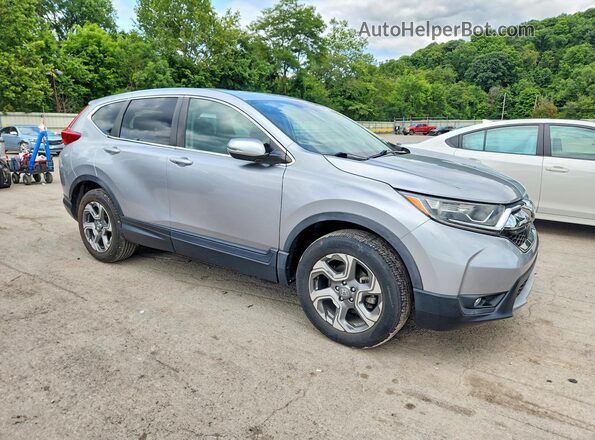 5J6RW2H53KA017478 2019 HONDA CR-V Серебряный Передняя правая четверть