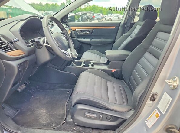 5J6RW2H53KA017478 2019 HONDA CR-V Серебряный Вид салона спереди