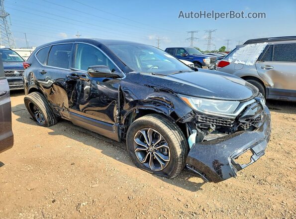 5J6RW2H53LL015493 2020 HONDA CR-V Black Delantero derecho