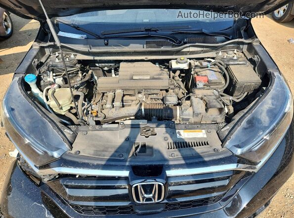 5J6RW2H53LL015493 2020 HONDA CR-V Black Vista del compartimento del motor