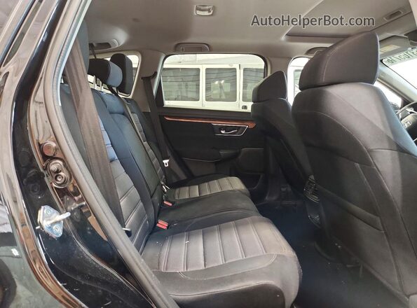 5J6RW2H53ML015298 2021 HONDA CR-V Black Widok wnętrza z tyłu