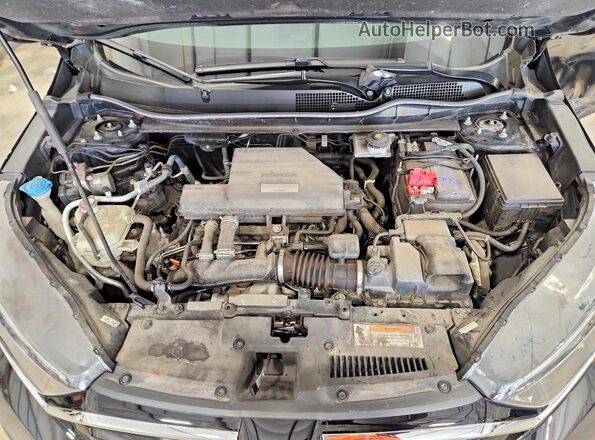 5J6RW2H53ML015298 2021 HONDA CR-V Black Widok komory silnika