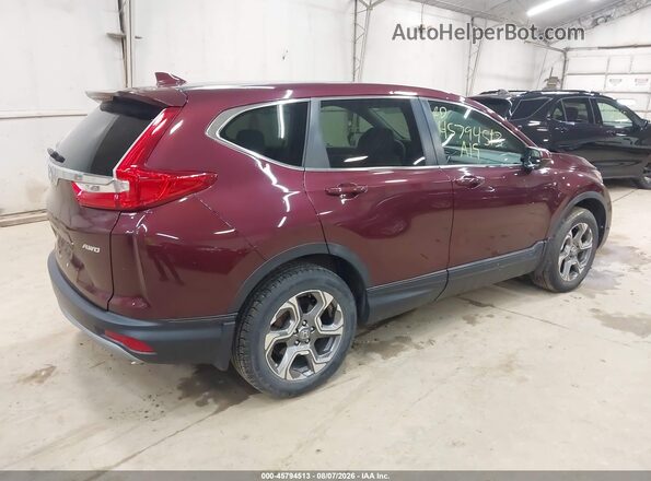 5J6RW2H54KL034357 2019 HONDA CR-V Red უკანა მარჯვენა