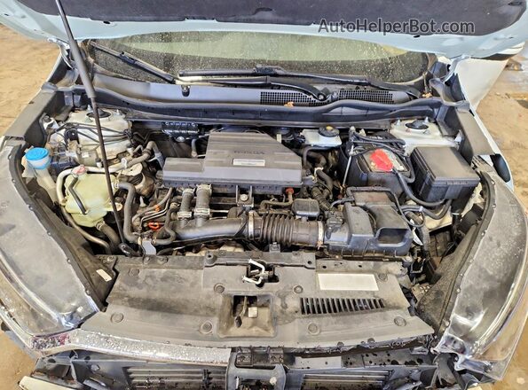 5J6RW2H55HL048597 2017 HONDA CR-V White Engine compartment view