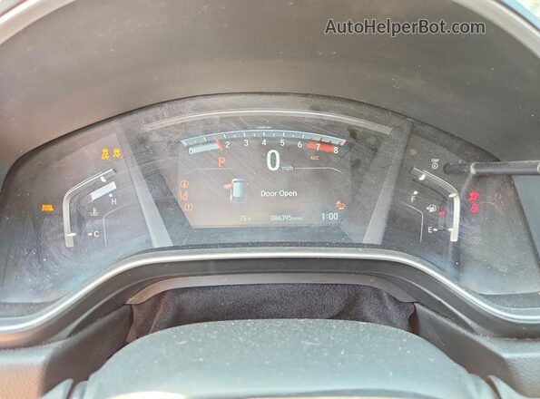 5J6RW2H55JL011930 2018 HONDA CR-V White Vista del cuadro de instrumentos