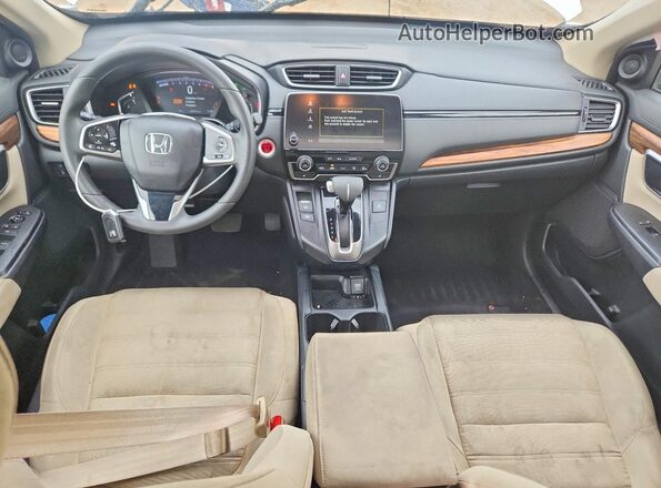 5J6RW2H55JL034074 2018 HONDA CR-V White Вид панелі приладів